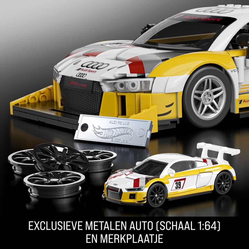 Mattel Hot Wheels Mega Elite Series Audi R8 Lms
