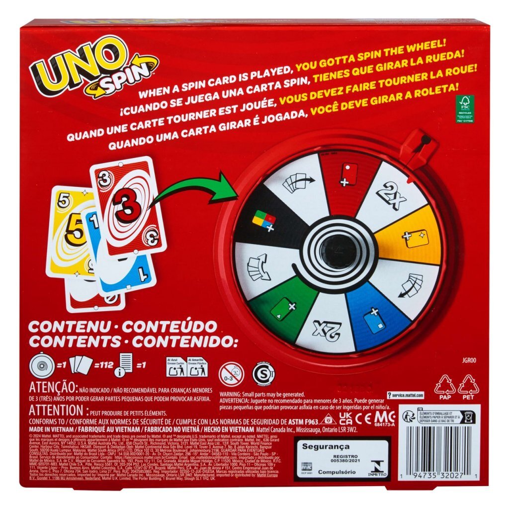 Mattel Uno Spin