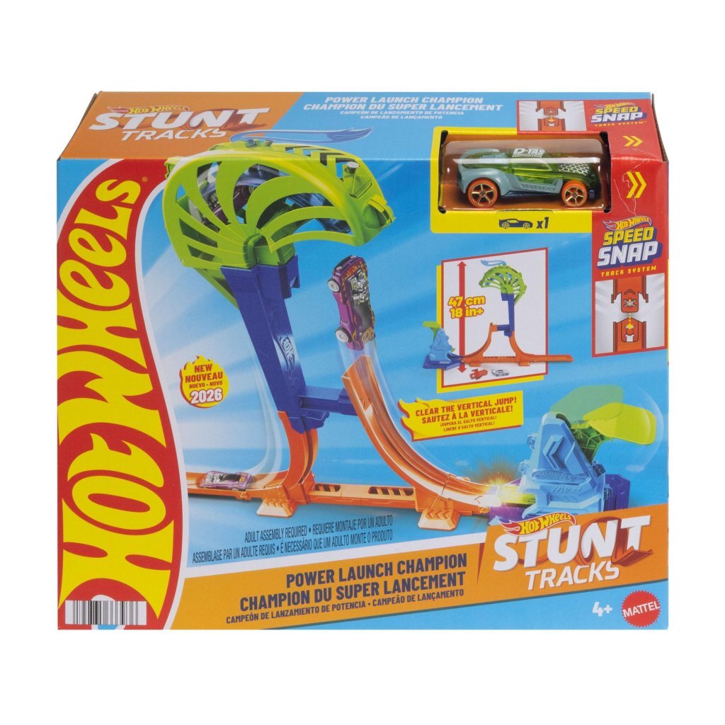 Mattel Hot Wheels Stunttracks Power Launch Champion