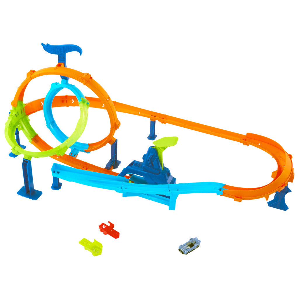 Mattel Hot Wheels Stuntbanen Snelle Lanceringscycloon