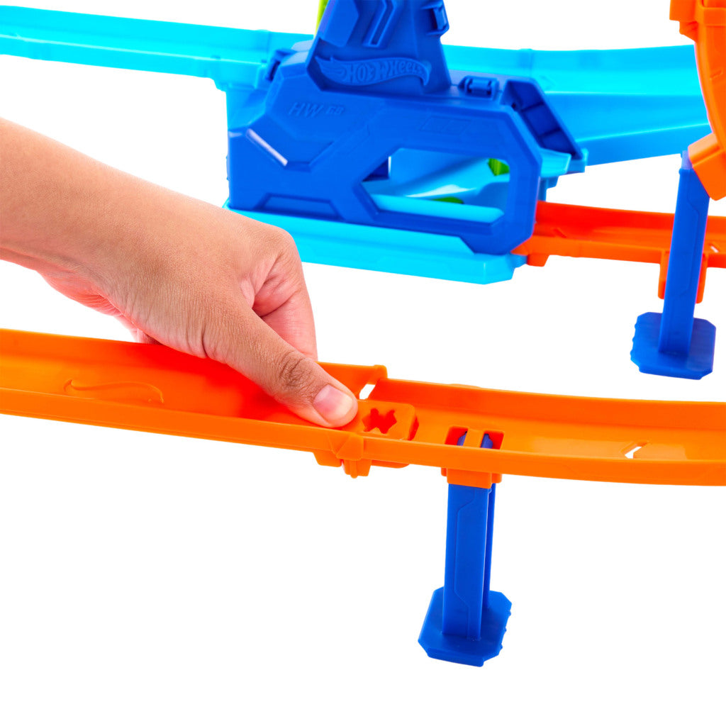 Mattel Hot Wheels Stuntbanen Snelle Lanceringscycloon