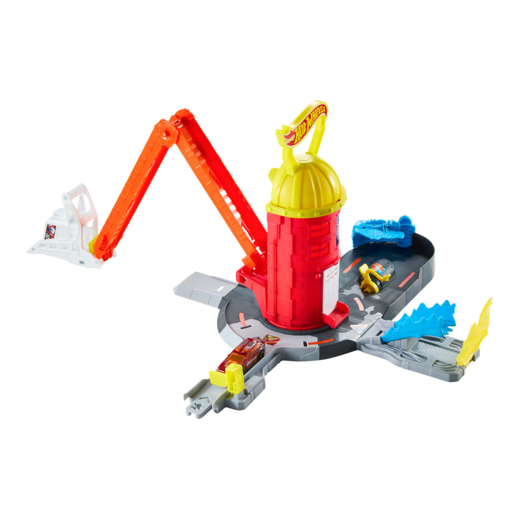 Mattel Hot Wheels City Superredding Brandweerkazerne