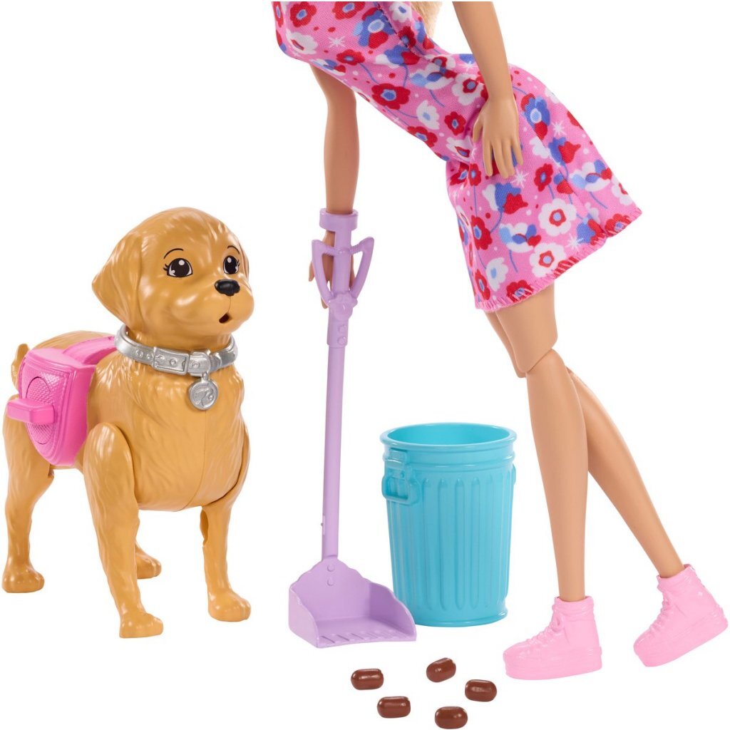 Barbie Family &Amp; Friends Walk &Amp; Potty