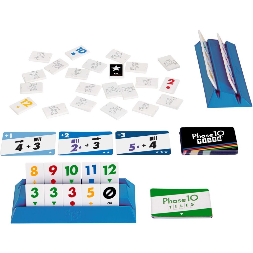 Mattel Games Phase 10 Tiles
