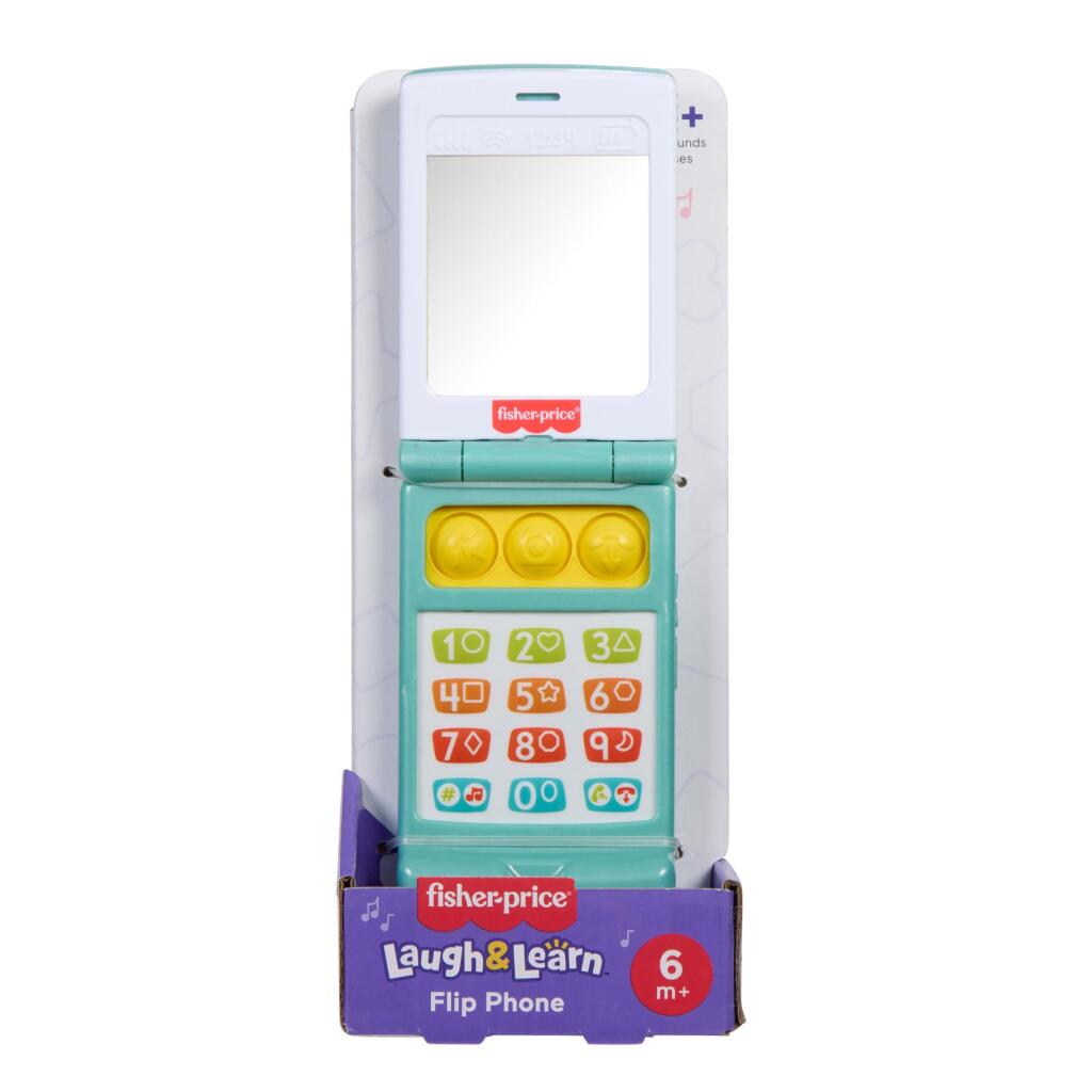 Fischer Lachen &Amp; Leren Klap Telefoon + Licht En Geluid