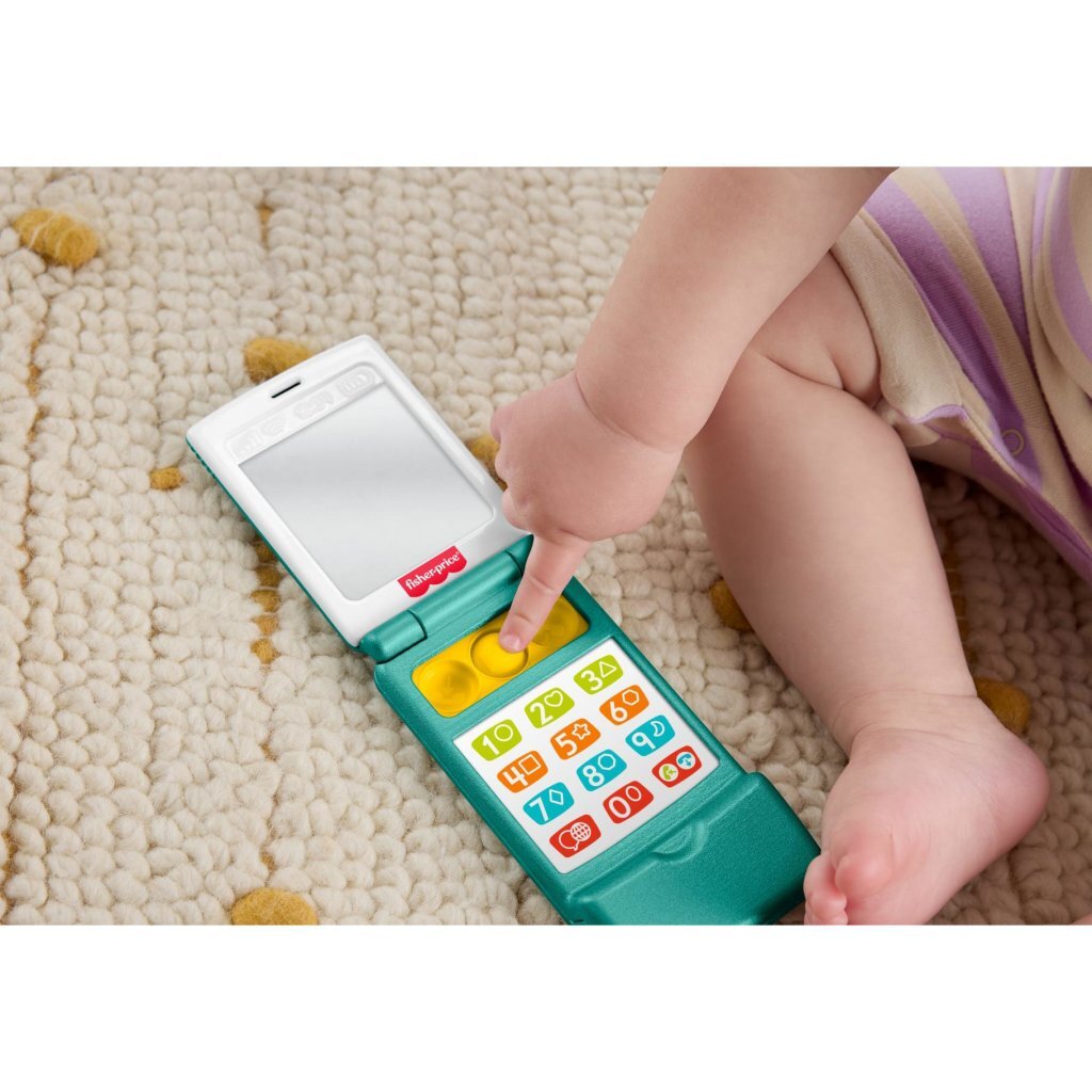 Fischer Lachen &Amp; Leren Klap Telefoon + Licht En Geluid