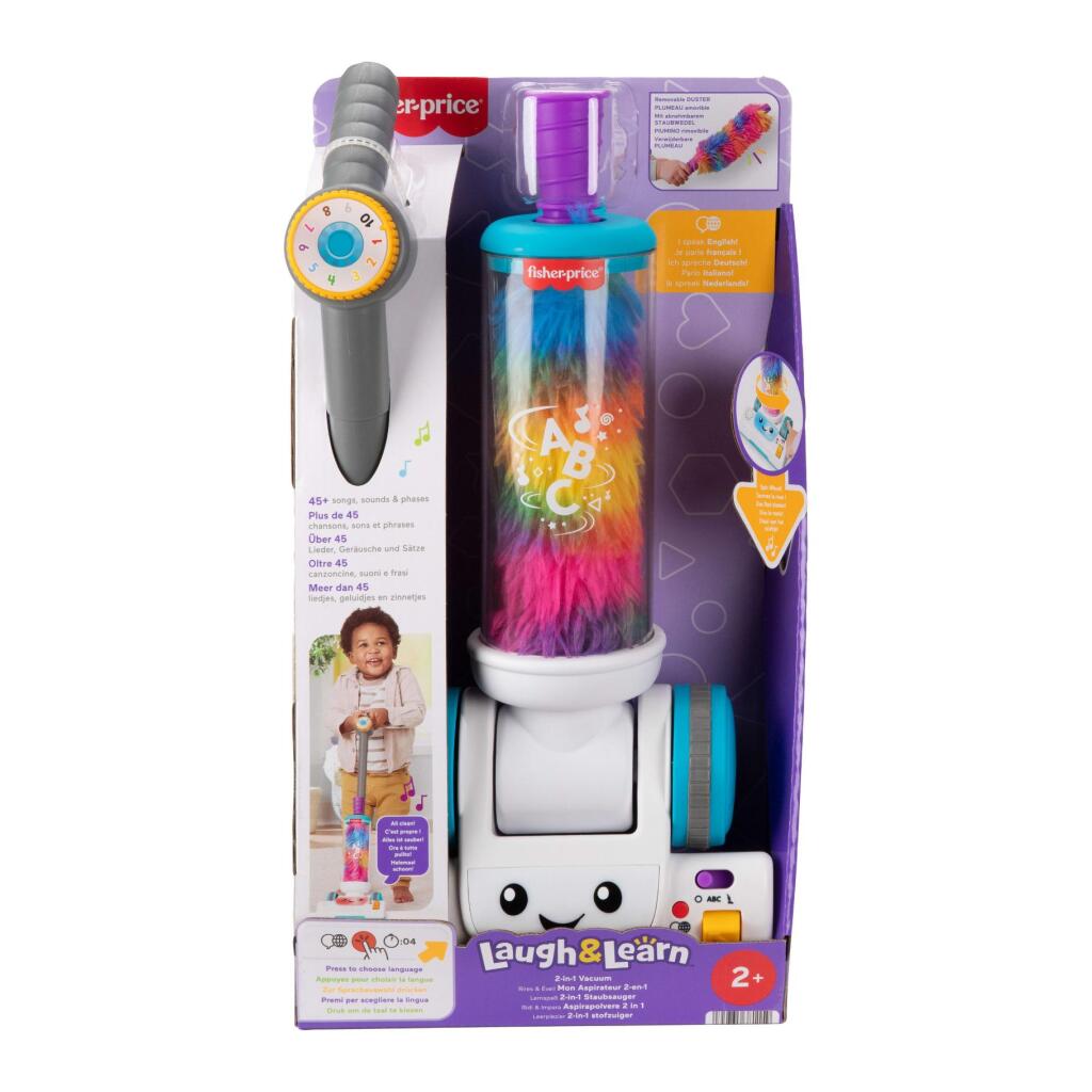 Fisher Price Lach &Amp; Leer Stofzuiger + Licht En Geluid