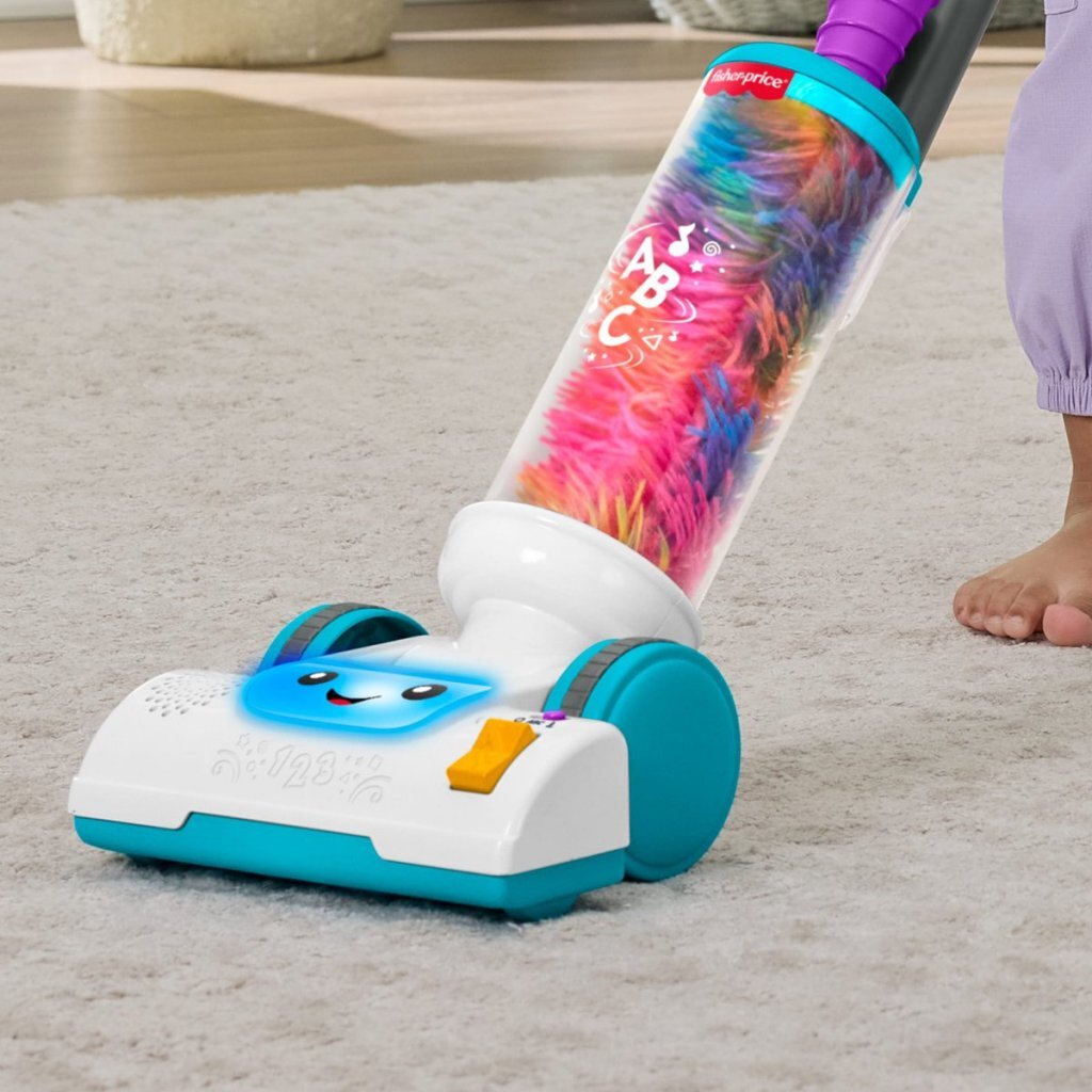 Fisher Price Lach &Amp; Leer Stofzuiger + Licht En Geluid
