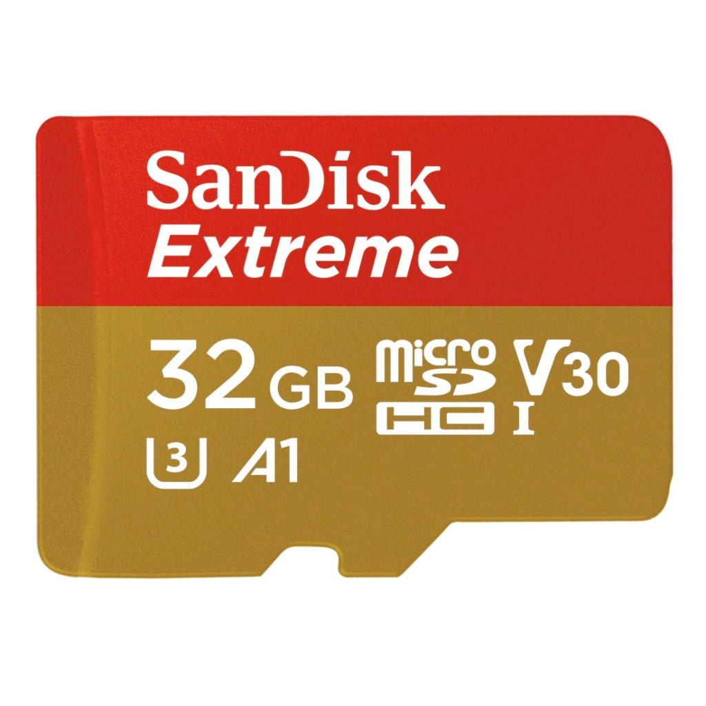 Sandisk Microsdhc Extreme 32Gb 100Mb / 60Mb,U3,V30,A1