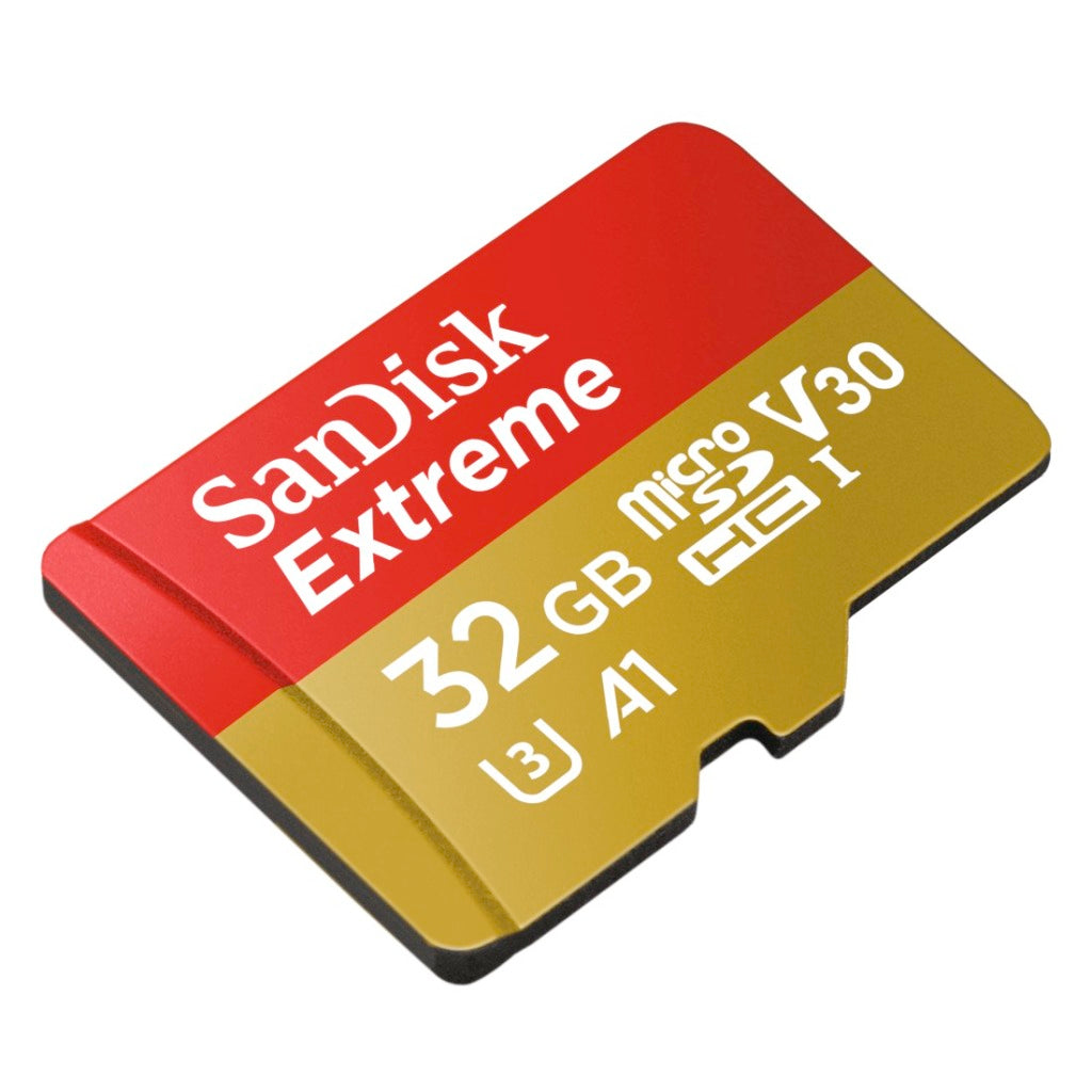 Sandisk Microsdhc Extreme 32Gb 100Mb / 60Mb,U3,V30,A1