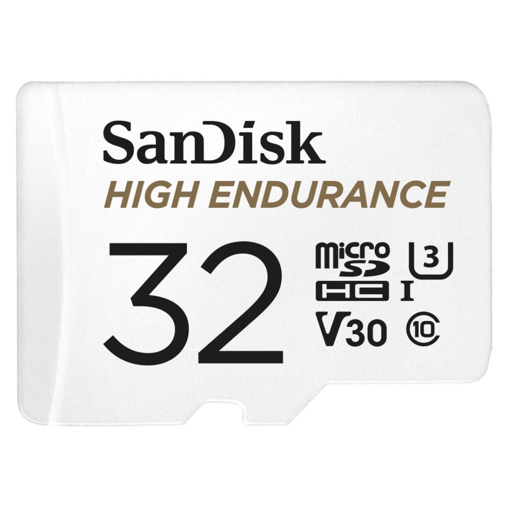 Sandisk Microsdhc High Endurance 32Gb Incl Sd Adapter