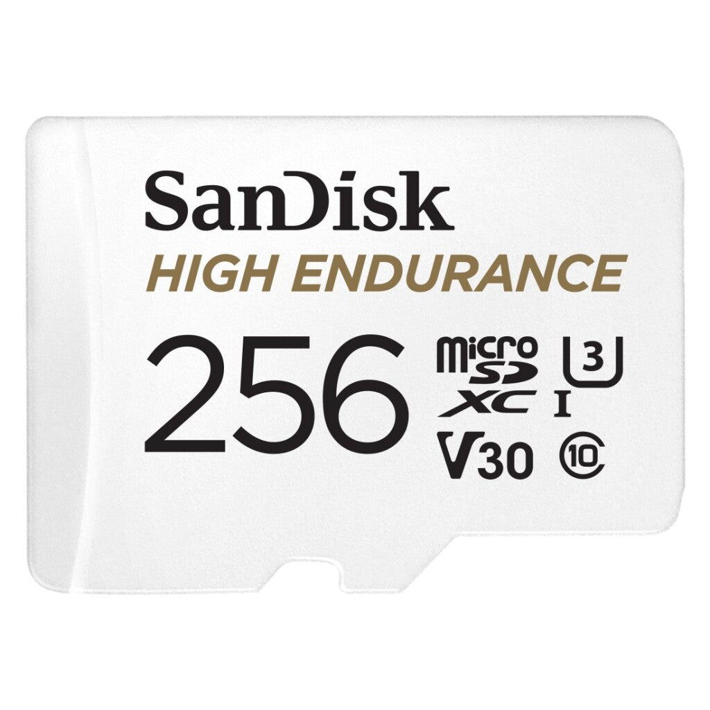Sandisk Microsdhc Dash Cam & Home Monitoring 256Gb Incl Sd Adapter