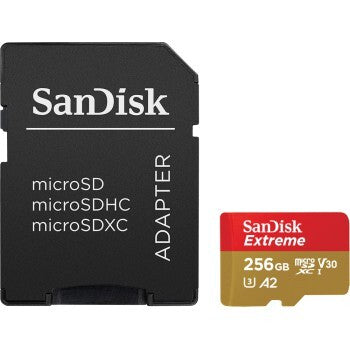 Sandisk Microsdxc Extreme 256Gb 190/130 Mb/S - A2 - V30
