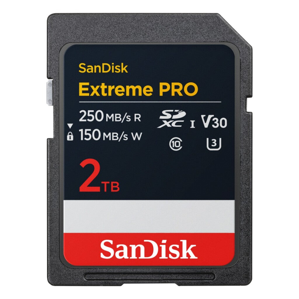 Sandisk Extreme Pro Geheugenkaart 2Tb 250Mb/Sr 150Mb/Sw