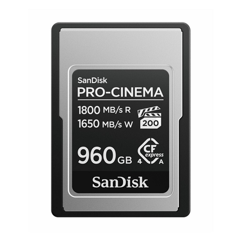 Sandisk Pro Cinema Cf Express 960Gb 1800 Mb/S 1650 Mb/S