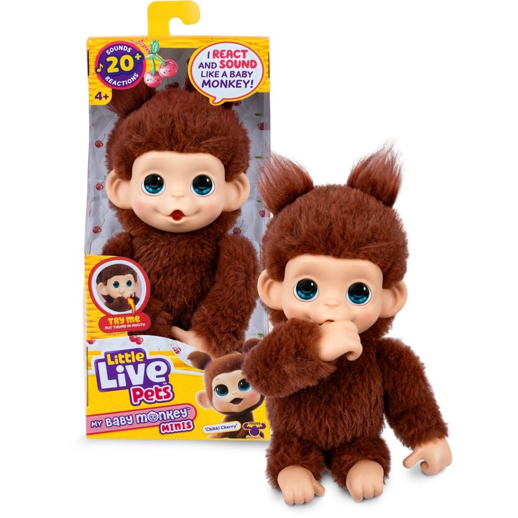 Little Live Pets My Baby Mini Monkey Cherri + Geluid