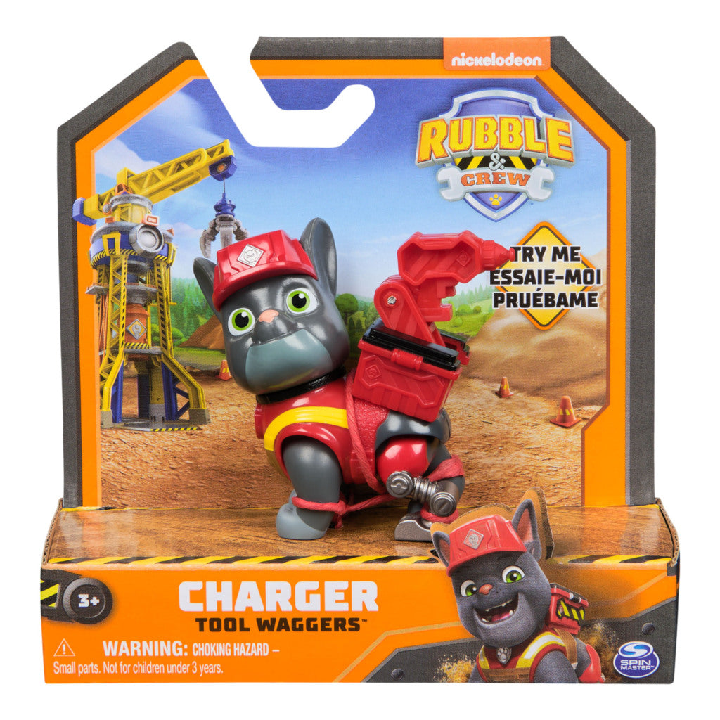 Paw Patrol Rubble And Crew Action Pup Assorti