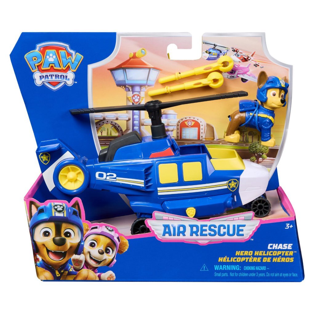 Paw Patrol Air Rescue Chase Met Helikopter
