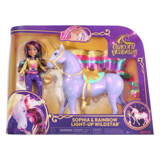 Unicorn Academy Sophia En Rainbow Wildstar + Licht