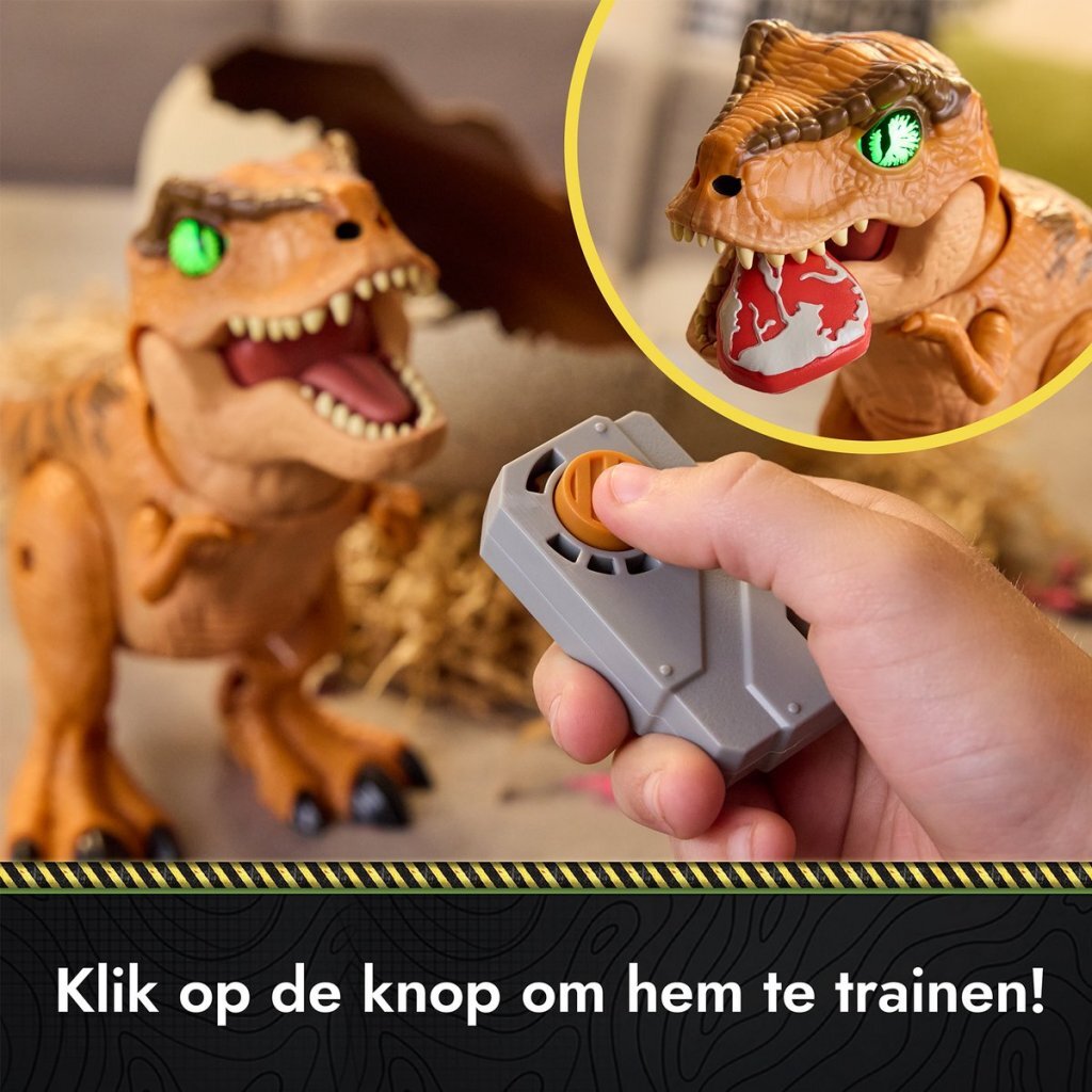 Overige Merken Primal Hatch Jurassic World Interactive Hatching Dino + Licht En Geluid