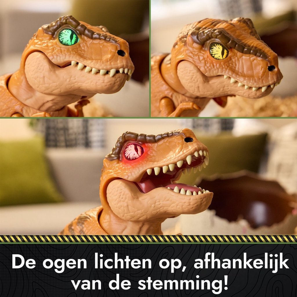 Overige Merken Primal Hatch Jurassic World Interactive Hatching Dino + Licht En Geluid
