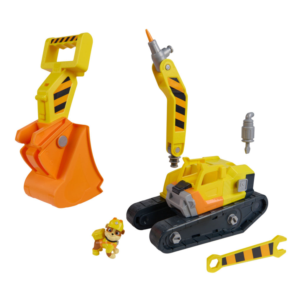 Paw Patrol Rubble And Crew Rubble Deluxe Vehicle