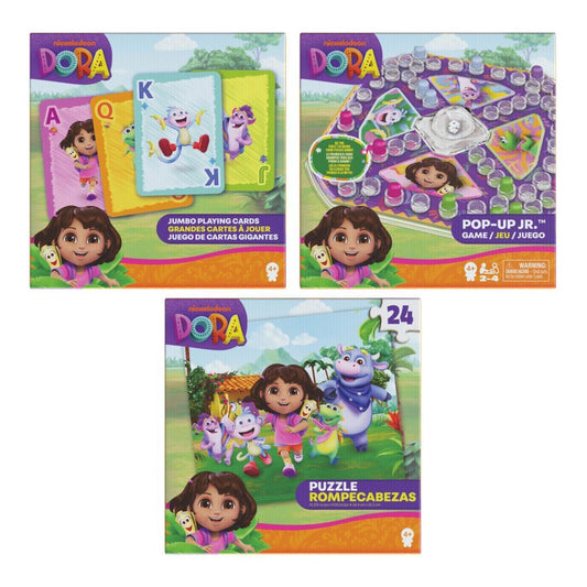 Dora Spellen &Amp; Puzzel Pakket