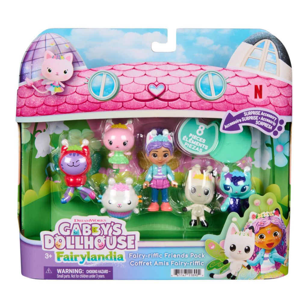 Gabby's Dollhouse Fairylandia Friends 6-Pack