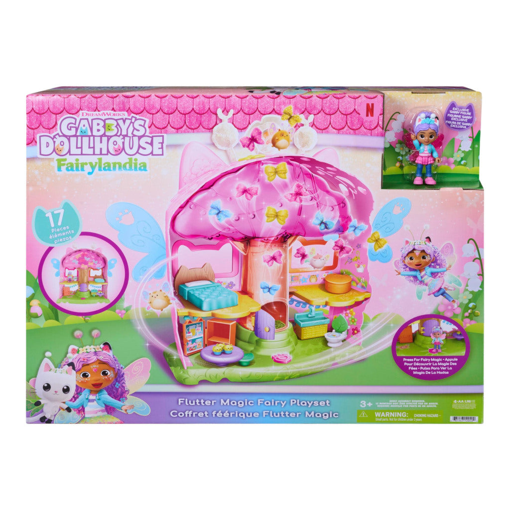 Gabby's Dollhouse Fairylandia Magic Fairy House