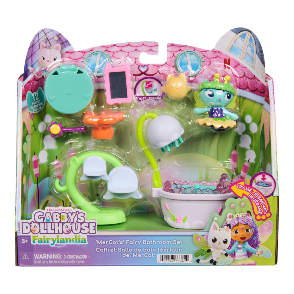 Gabby's Dollhouse Fairylandia Mercat Bathroom