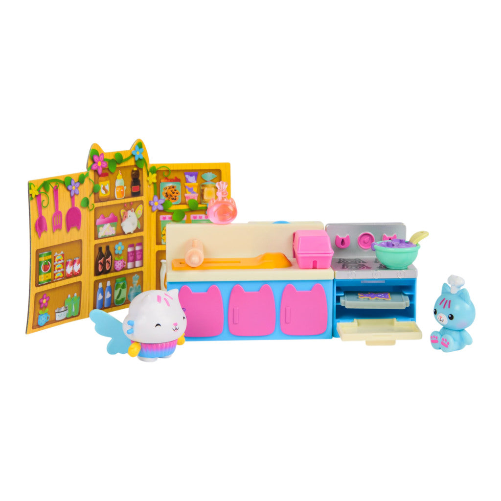 Gabby's Dollhouse Gabby'S Dollhouse Fairylandia Cakey Cat'S Fairy Kitchen