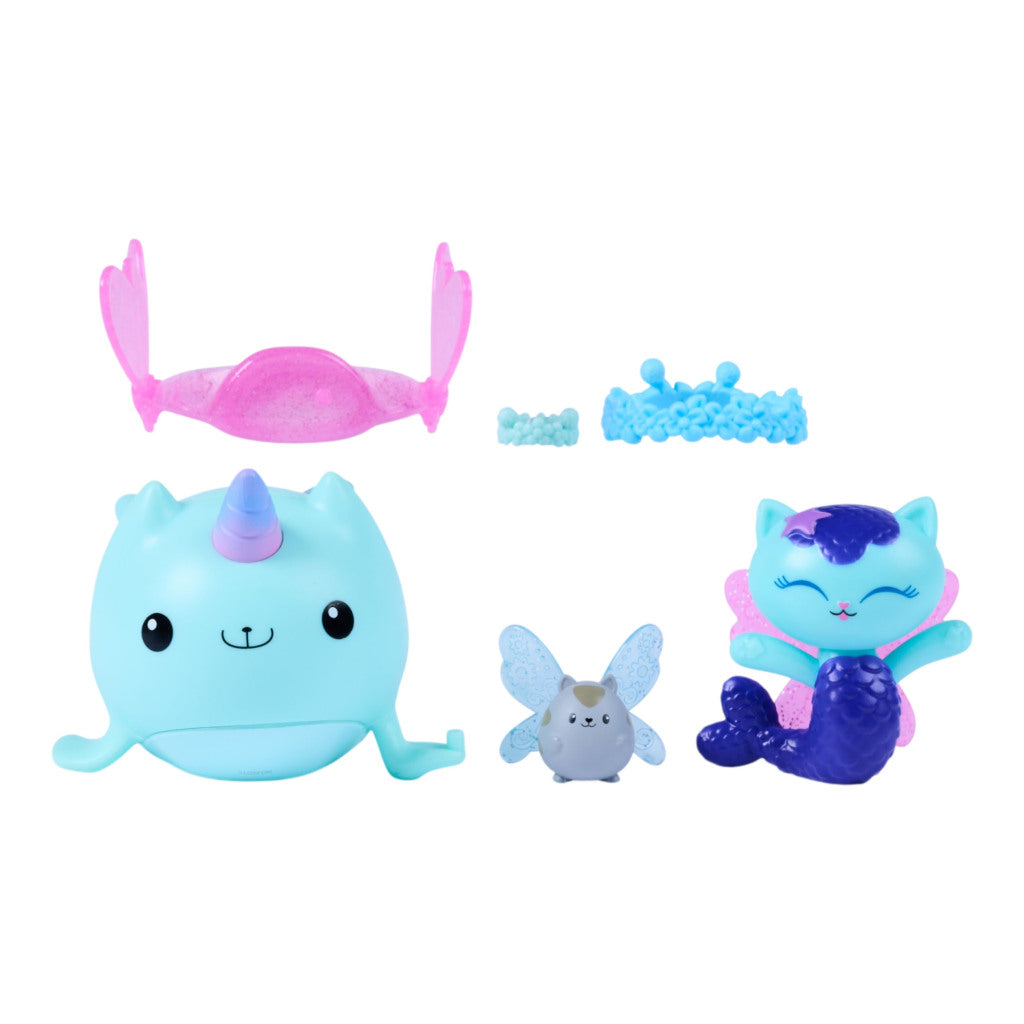 Gabby's Dollhouse Gabby'S Dollhouse Fairylandia Mercat And Narwhal