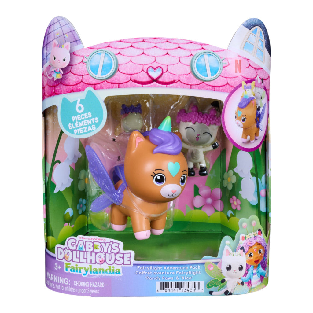 Gabby's Dollhouse Gabby'S Dollhouse Fairylandia Pandy And Kico