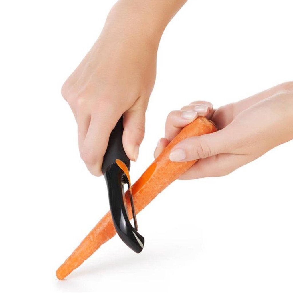 Overige Merken Oxo Softworks Dunschiller Rvs/Zwart