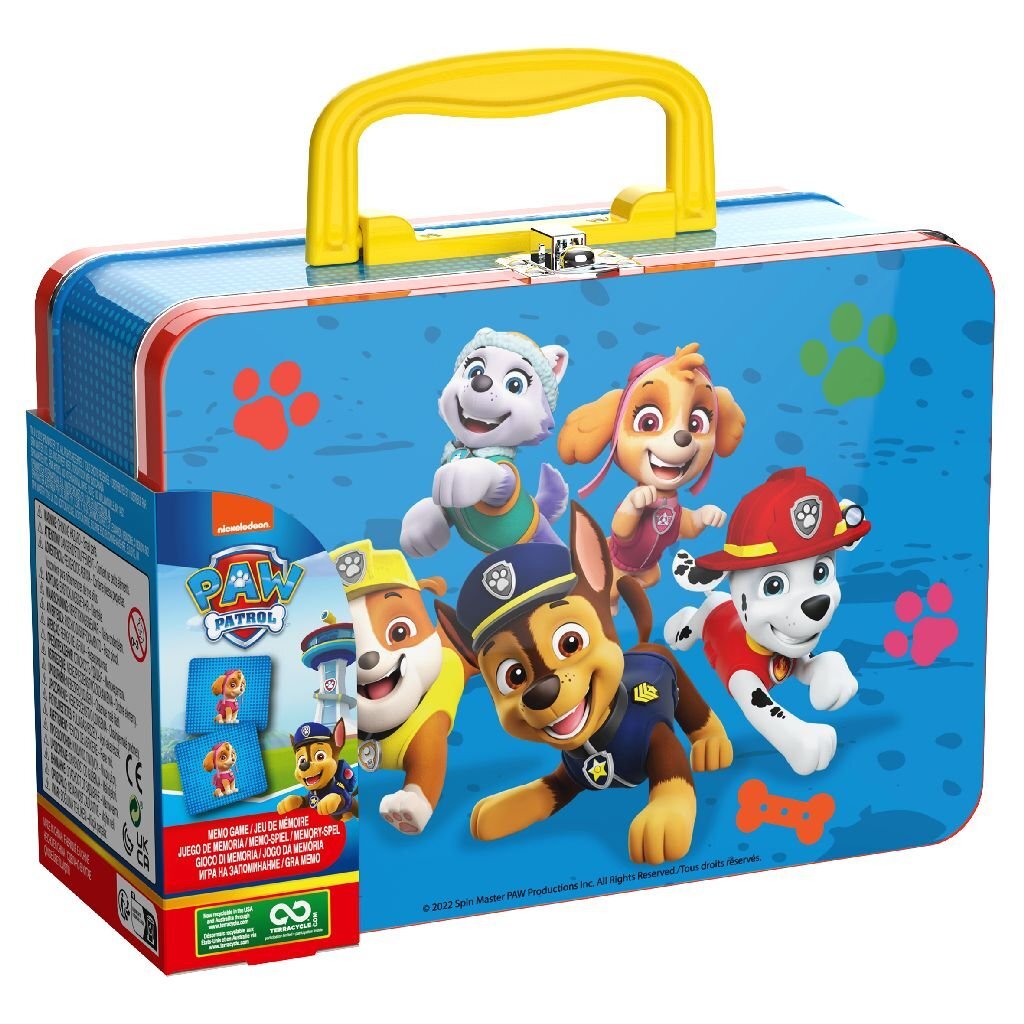 Paw Patrol Memo Spel In Koffer
