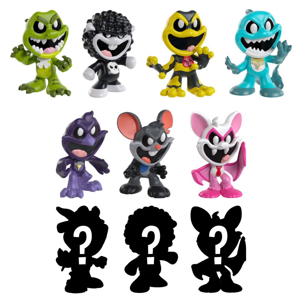 Overige Merken Poppy Playtime Nightmare Critters Mini Figuur 6.5 Cm