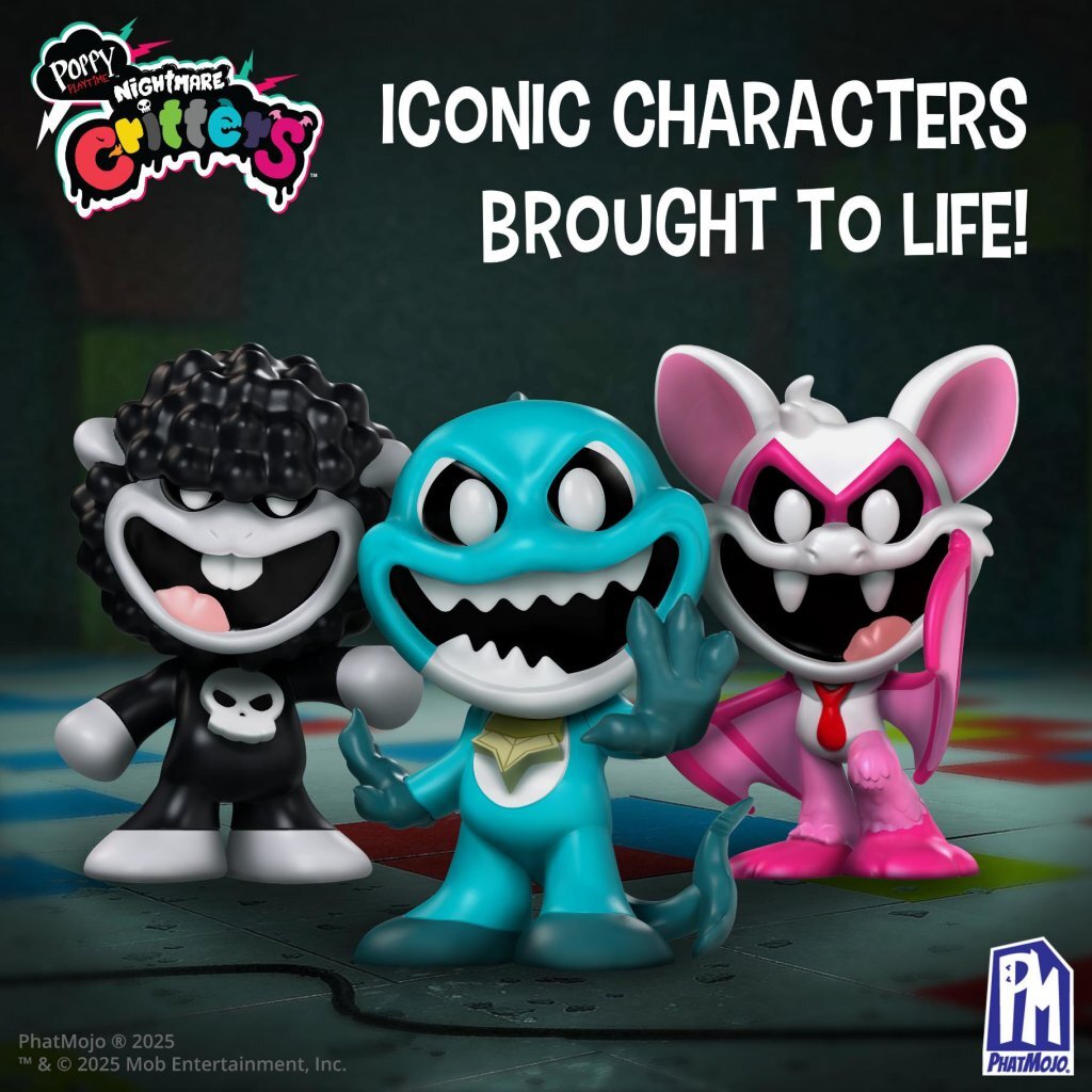 Overige Merken Poppy Playtime Nightmare Critters Mini Figuur 6.5 Cm