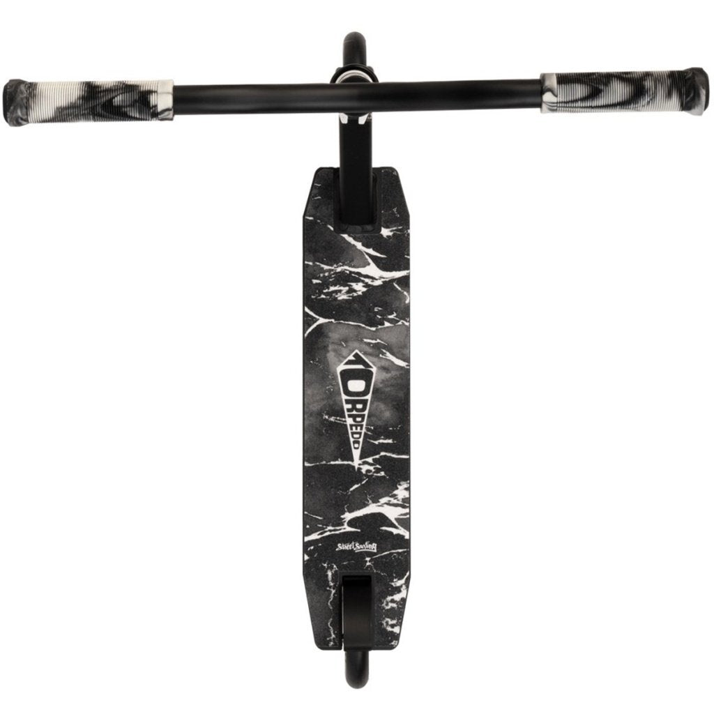 Street Surfing Stunt Scooter Torpedo Zwart/Wit