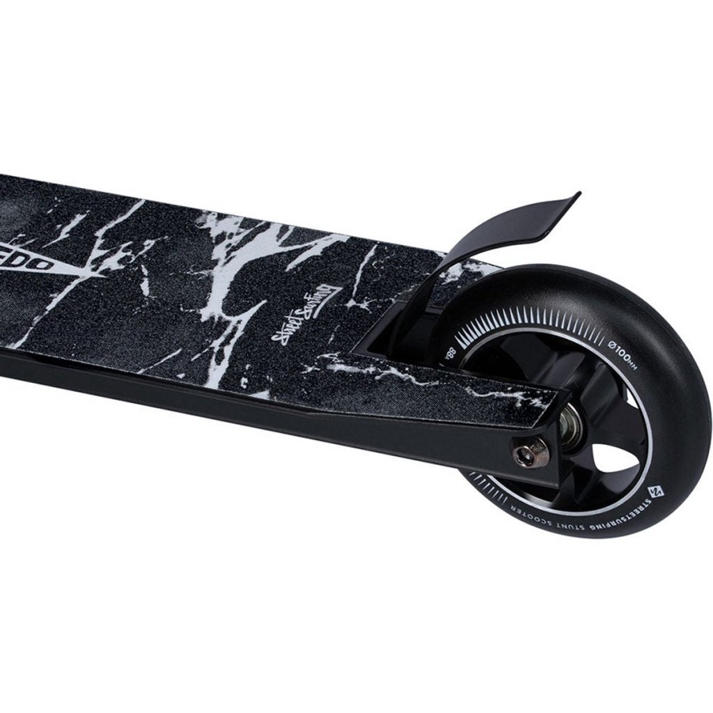 Street Surfing Stunt Scooter Torpedo Zwart/Wit