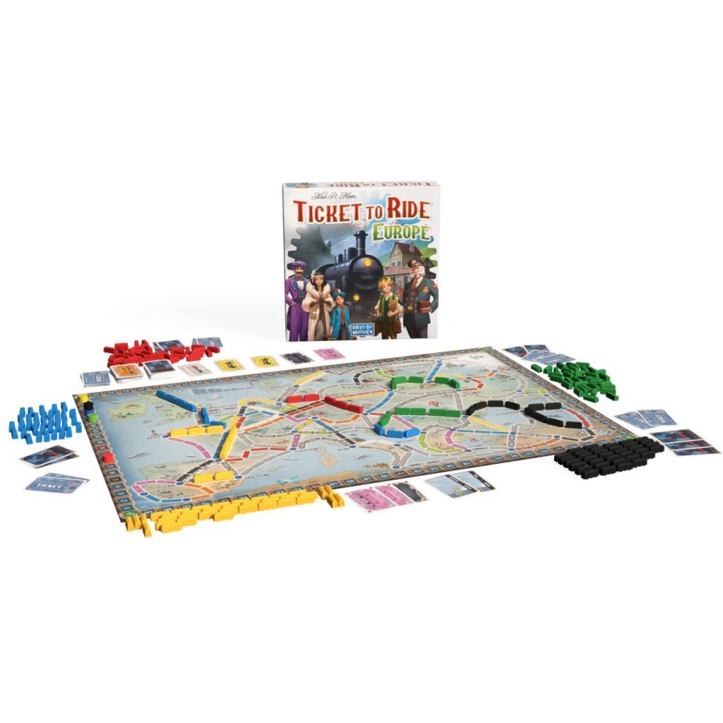 Days Of Wonder Ticket To Ride Europe