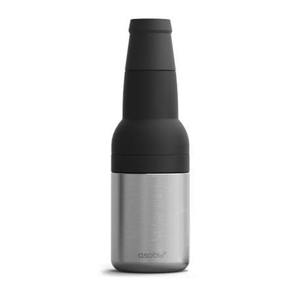 Overige Merken Asobu Fresh And Go Thermosbeker 0.33L Zwart/Rvs