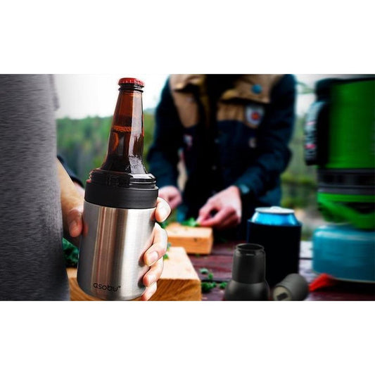 Overige Merken Asobu Fresh And Go Thermosbeker 0.33L Zwart/Rvs