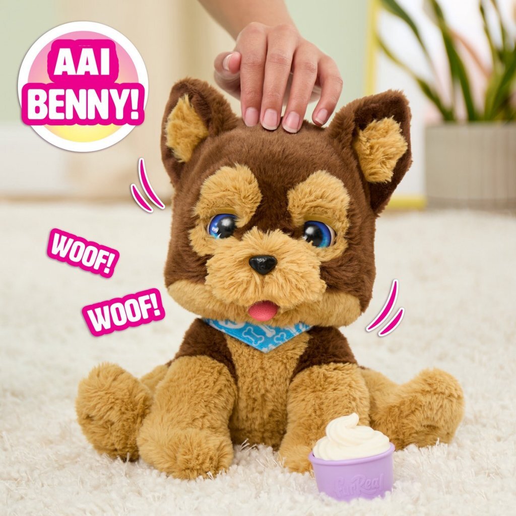 Furreal Friends Benny The Kiss &Amp; Cuddle Pup + Geluid