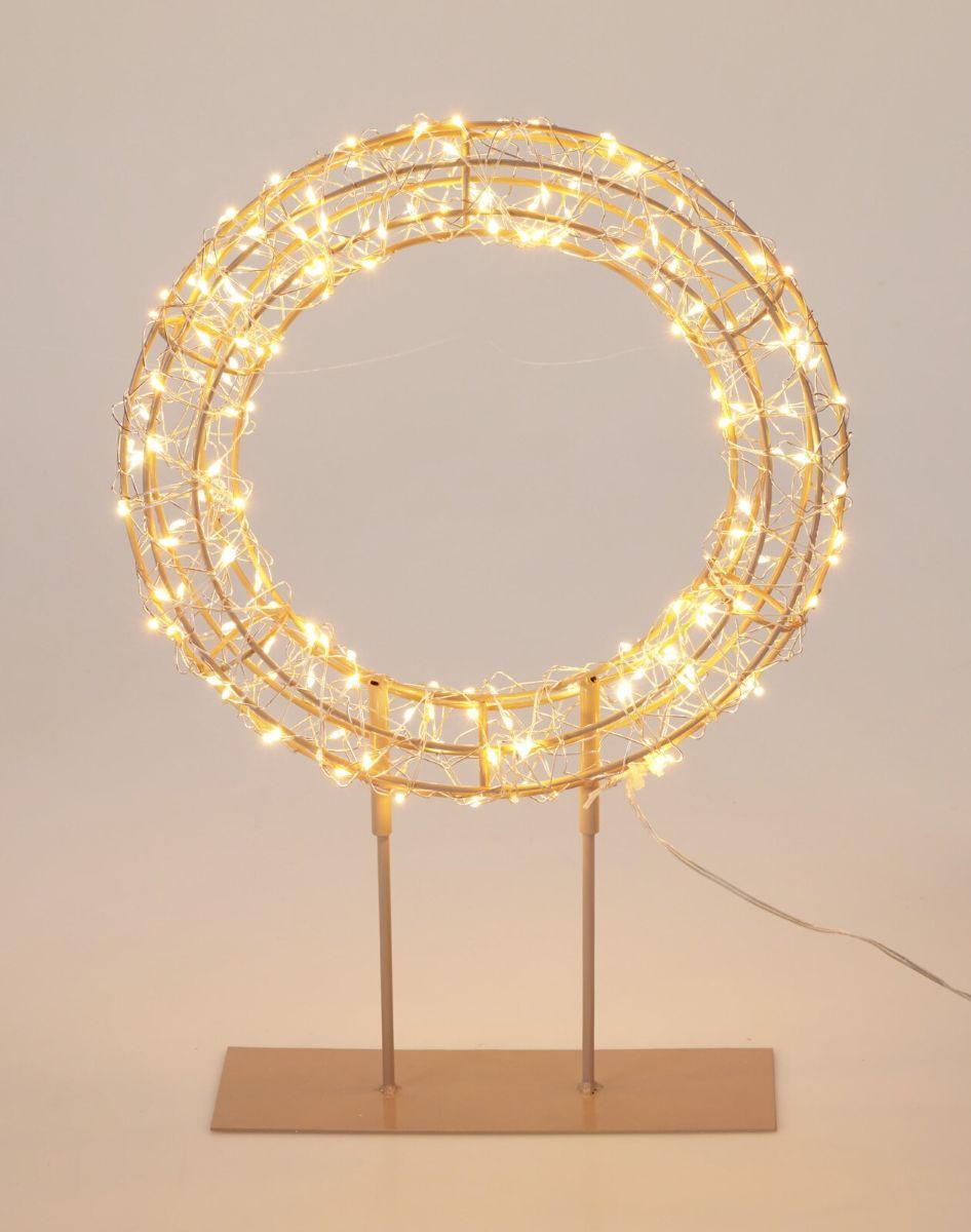 Kerstring Op Standaard - 42 Cm