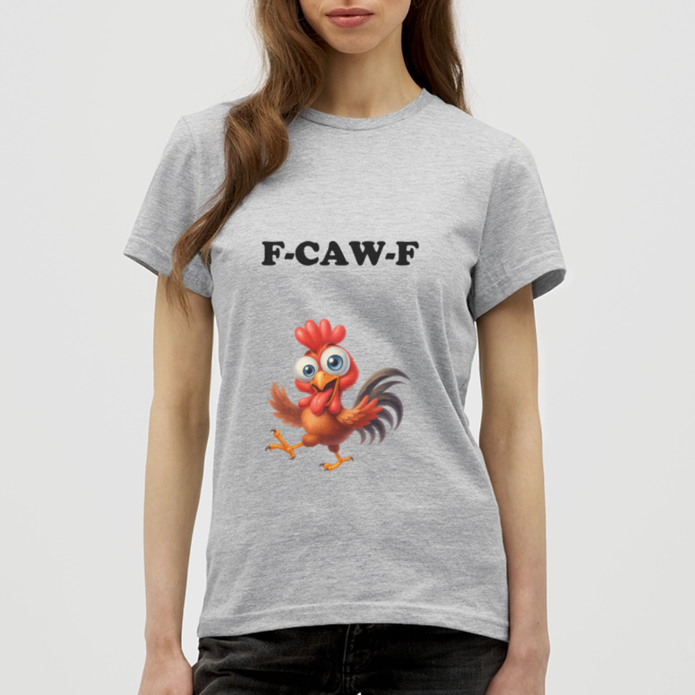Vrouwen T-shirt - grijs gemêleerd
