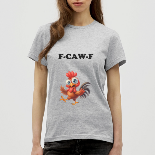 Vrouwen T-shirt - grijs gemêleerd