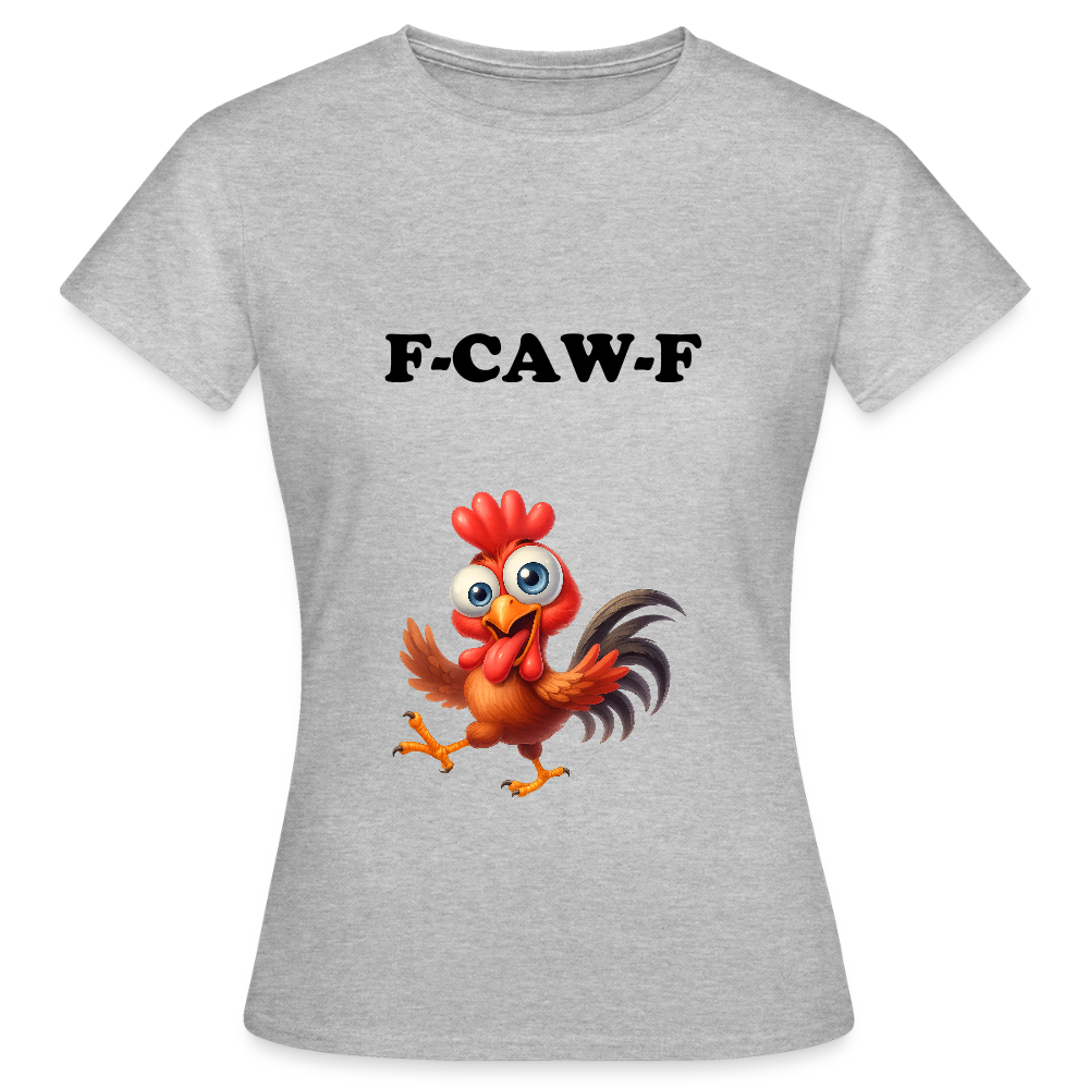 Vrouwen T-shirt - grijs gemêleerd