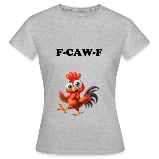 Vrouwen T-shirt - grijs gemêleerd