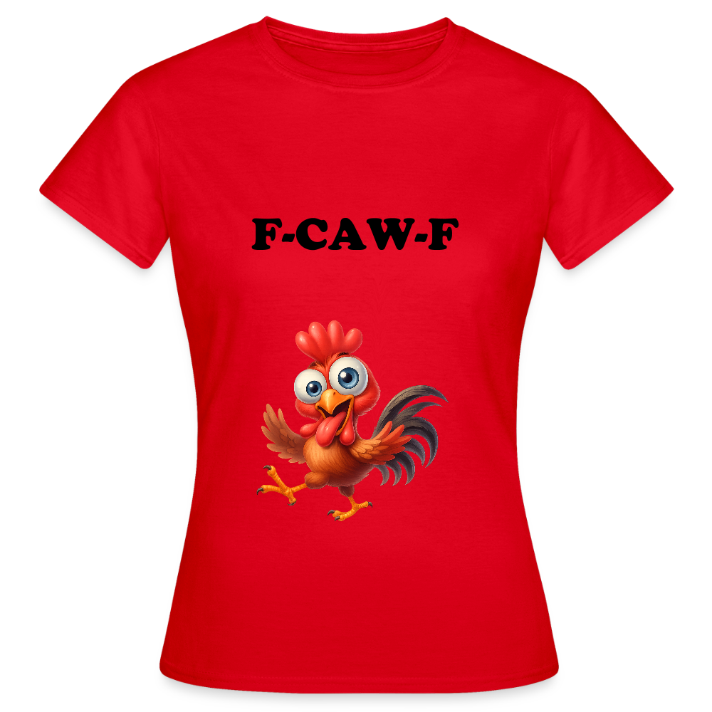 Vrouwen T-shirt - rood