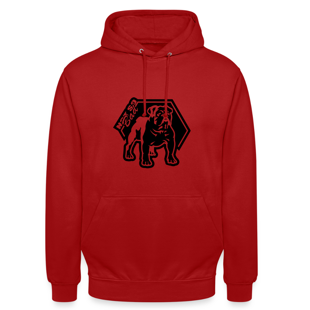 Hoodie unisex - rood